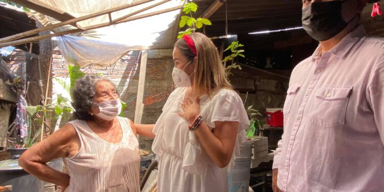 ARRANQUES DE CAMPAÑA: AURORA CRUZ PRIORIZARÁ SECTORES VULNERABLES