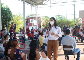 ARRANQUES DE CAMPAÑA: INICIA MELY PROSELITISMO CON LLAMADO AL AUTOCUIDADO