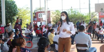 ARRANQUES DE CAMPAÑA: INICIA MELY PROSELITISMO CON LLAMADO AL AUTOCUIDADO