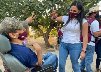 VOY CONTRA LA CORRUPCIÓN E INSEGURIDAD: INDIRA