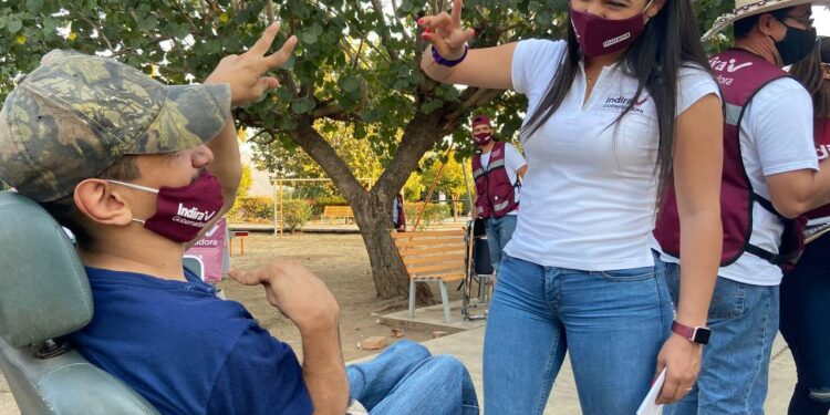 VOY CONTRA LA CORRUPCIÓN E INSEGURIDAD: INDIRA