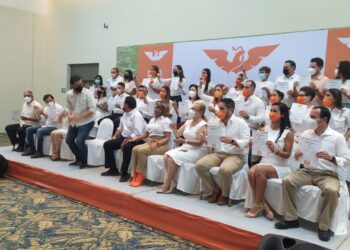 PRESENTA MC CANDIDATURAS A DIPUTACIONES Y ALCALDÍAS EN COLIMA