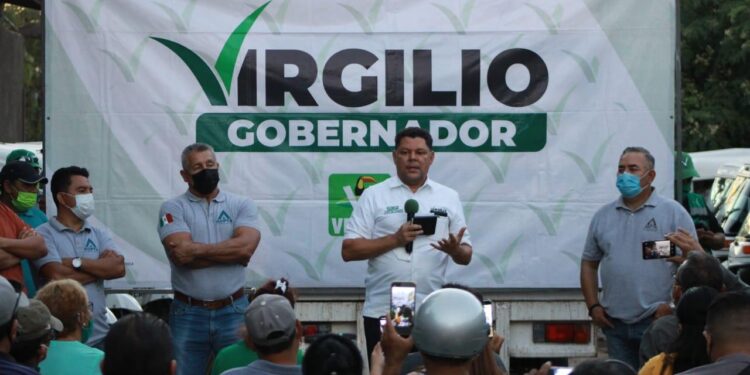 DEFENDERÉ LA INDUSTRIA DE LA CONSTRUCCIÓN, DICE VIRGILIO ANTE LA CMIC