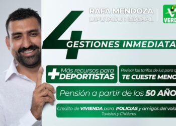 RAFA MENDOZÁ APOYARÁ AL PRESIDENTE DE LA REPÚBLICA