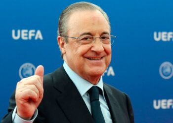 FLORENTINO PÉREZ DICE QUE CON LA ‘SUPERLIGA’ SE SALVARÍA AL FUTBOL
