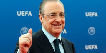 FLORENTINO PÉREZ DICE QUE CON LA ‘SUPERLIGA’ SE SALVARÍA AL FUTBOL