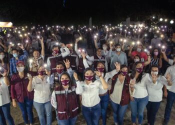 Como Gobernadora abriré muchos espacios y oportunidades a las y los jóvenes: Candidata de Morena-Nueva Alianza