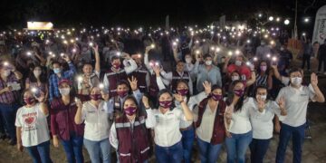 Como Gobernadora abriré muchos espacios y oportunidades a las y los jóvenes: Candidata de Morena-Nueva Alianza