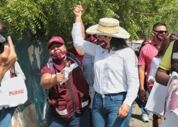 “Haremos un gobierno honesto y cercano al pueblo” afirma Indira Vizcaíno Candidata de Morena y Nueva Alianza