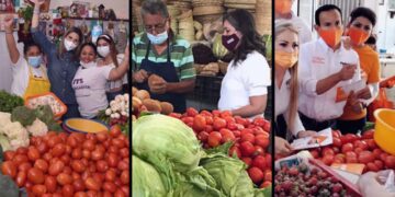 ENTRE JITOMATES, CANDIDATOS DE COLIMA SE COPIAN PROPUESTA DE RESCATE A MERCADOS