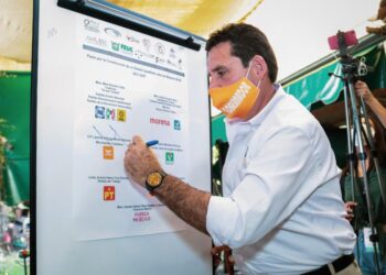 LOCHO MORAN FIRMA PACTO POR LA CONSTRUCCIÓN DE UN ESTADO IGUALITARIO PARA LAS MUJERES