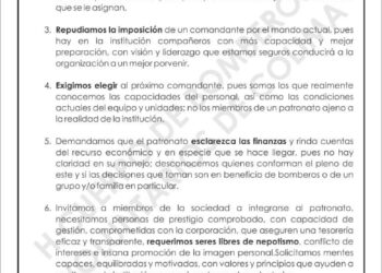 BOMBEROS DE COLIMA DENUNCIAN NEPOTISMO EN LA CORPORACIÓN