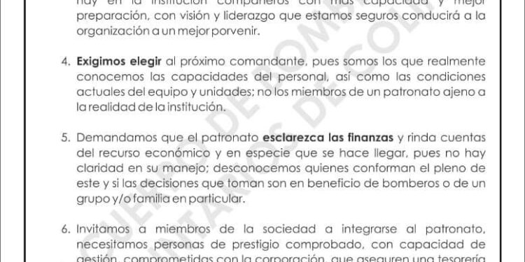BOMBEROS DE COLIMA DENUNCIAN NEPOTISMO EN LA CORPORACIÓN