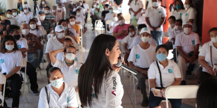 INDIRA  DICE QUE DECRETARÁ RESERVA ESTATAL LA ZONA DE CANOAS – VOLCÁN
