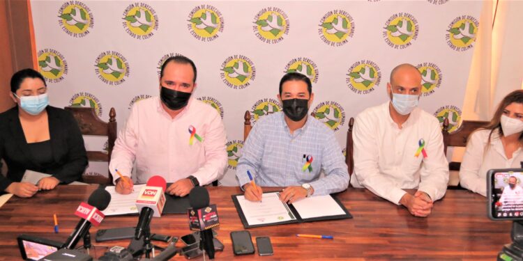 LA CDHEC FIRMA CONVENIO CON EL INFOCOL, PARA PROTEGER LOS DATOS PERSONALES DE LA CIUDADANÍA