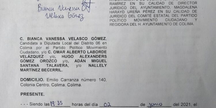 CITA EL IEE A BIANCA VELASCO Y LOCHO MORÁN A CAREO
