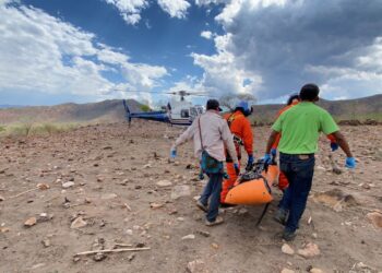 GRUPO AÉREO FÉNIX RECUPERA CUERPO DE JOVEN QUE MURIÓ AHOGADO EN JALISCO