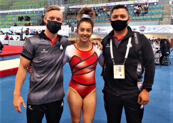 CALIFICA COLIMENSE A LA FINAL DE BARRAS ASIMÉTRICAS EN GIMNASIA EN LA CONADE 2021