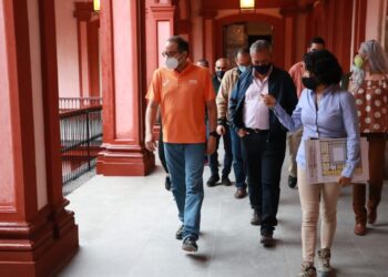 RESTAURACIÓN DE PALACIO DE GOBIERNO REGISTRA UN AVANCE DEL 55%