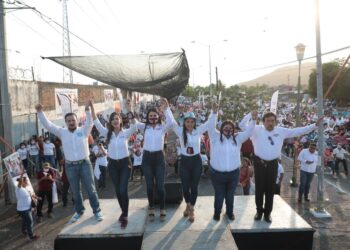 ANUNCIAN CIERRES DE CAMPAÑA DE MORENA EN COLIMA; ASEGURAN TENER BUENA RESPUESTA