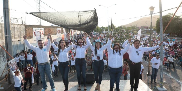 ANUNCIAN CIERRES DE CAMPAÑA DE MORENA EN COLIMA; ASEGURAN TENER BUENA RESPUESTA