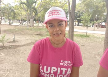 TRABAJAR POR LOS DERECHOS HUMANOS Y LA SEGURIDAD DE LAS MUJERES, OFRECE LUPITA HINOJOSA
