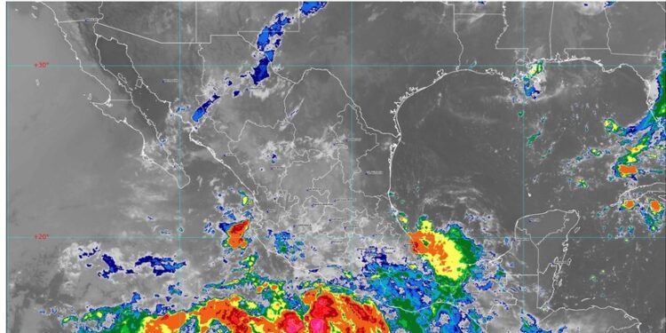 LA TORMENTA TROPICAL “ENRIQUE” DEJARÁ LLUVIAS EN COLIMA, ESTE FIN DE SEMANA