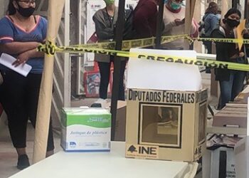 ENCUENTRAN CABEZA HUMANA EN CASILLA ELECTORAL; ESTABA DENTRO DE UNA CAJA