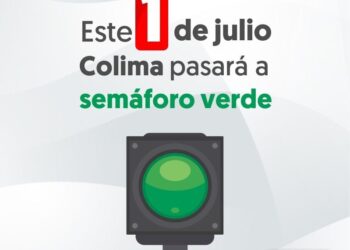 COLIMA PASARÁ A SEMÁFORO VERDE TRAS DISMINUCIÓN DE CONTAGIOS POR COVID 19