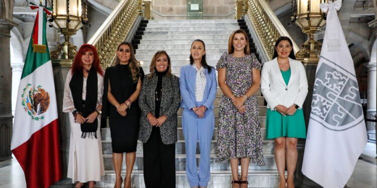 ASISTE INDIRA VIZCAÍNO A REUNIÓN CON CLAUDIA SHEINBAUM