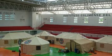 ARRANCA OPERACIOES HOSPITAL MOVIL DE LA UNIDAD DEPORTIVA MORELOS