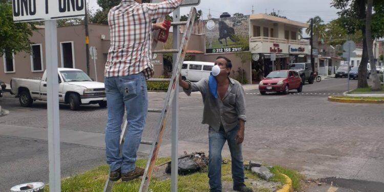 RESTAURA AYUNTAMIENTO VDEA SEÑALÉTICA EN VIALIDADES