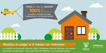OFRECEN DESCUENTO DEL 100% EN MULTAS Y RECARGOS DEL PREDIAL EN EL MUNICIPIO DE COLIMA