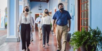 SE REÚNEN MARGARITA MORENO Y LEONCIO MORÁN