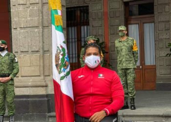 POR PRIMERA VEZ, COLIMENSE LLEVARÁ LA BANDERA DE LA DELEGACIÓN MEXICANA EN LOS PARALÍMPICOS TOKIO 2021