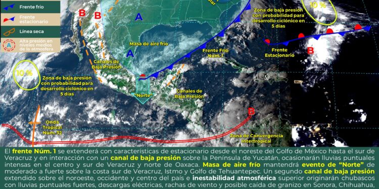 PRONOSTICAN 56 FRENTES FRÍOS PARA ESTA TEMPORADA OTOÑO – INVIERNO 2021