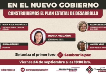 LA SECRETARIA DE SEGURIDAD, ROSA ICELA RODRÍGUEZ INAUGURARÁ LOS FOROS “TRANSFORMEMOS COLIMA