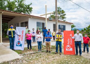 PEÑA COLORADA ENTREGA OBRAS EN BENEFICIO DE LAS COMUNIDADES DE MINATITLÁN