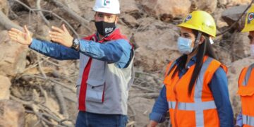 DAN BANDERAZO DE ARRANQUE DE OBRAS EN LA CARRETERA VDEA – MINATITLÁN