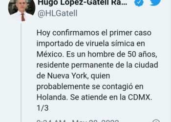 MÉXICO CONFIRMA EL PRIMER CASO DE VIRUELA DEL MONO