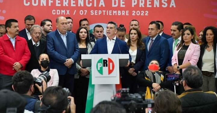 ALEJANDRO MORENO “ALITO”, DIRIGENTE NACIONAL DEL PRI FIJA POSTURA ANTE RUPTURA CON EL PAN Y PRD
