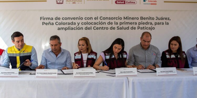 PEÑA COLORADA INICIA AMPLIACIÓN DEL CENTRO DE SALUD EN PATICAJO