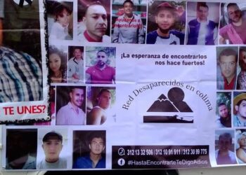 TOMAN MUESTRAS DE ADN DE 442 FAMILIARES DE PERSONAS DESAPARECIDAS EN COLIMA