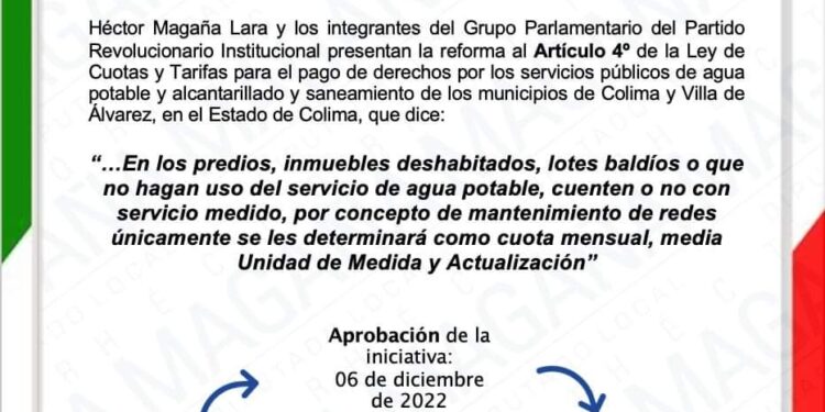 ARRANCAN DIPUTADOS DEL PRI LA CAMPAÑA “CONTRA EL COBRO INJUSTO DEL AGUA, NO TE DEJES”