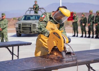 SEDENA DESTRUYE ARMAS DECOMISADAS EN EL ESTADO DE COLIMA