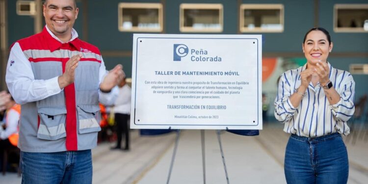 PEÑA COLORADA INAUGURA EL NUEVO TALLER DE MANTENIMIENTO MÓVIL EN MINATITLÁN