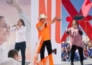CLAUDIA, XÓCHITL Y SAMUEL ARRANCAN LAS PRECAMPAÑAS PARA LAS ELECCIONES DEL 2024
