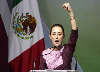 COMO VIRTUAL GANADORA A LA PRESIDENCIA DE MÉXICO, SHEINBAUM PROMETE LLEVAR AL PAÍS POR EL SENDERO DE LA PAZ